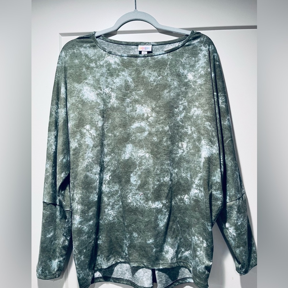 Lularoe TieDye Dolman Top L